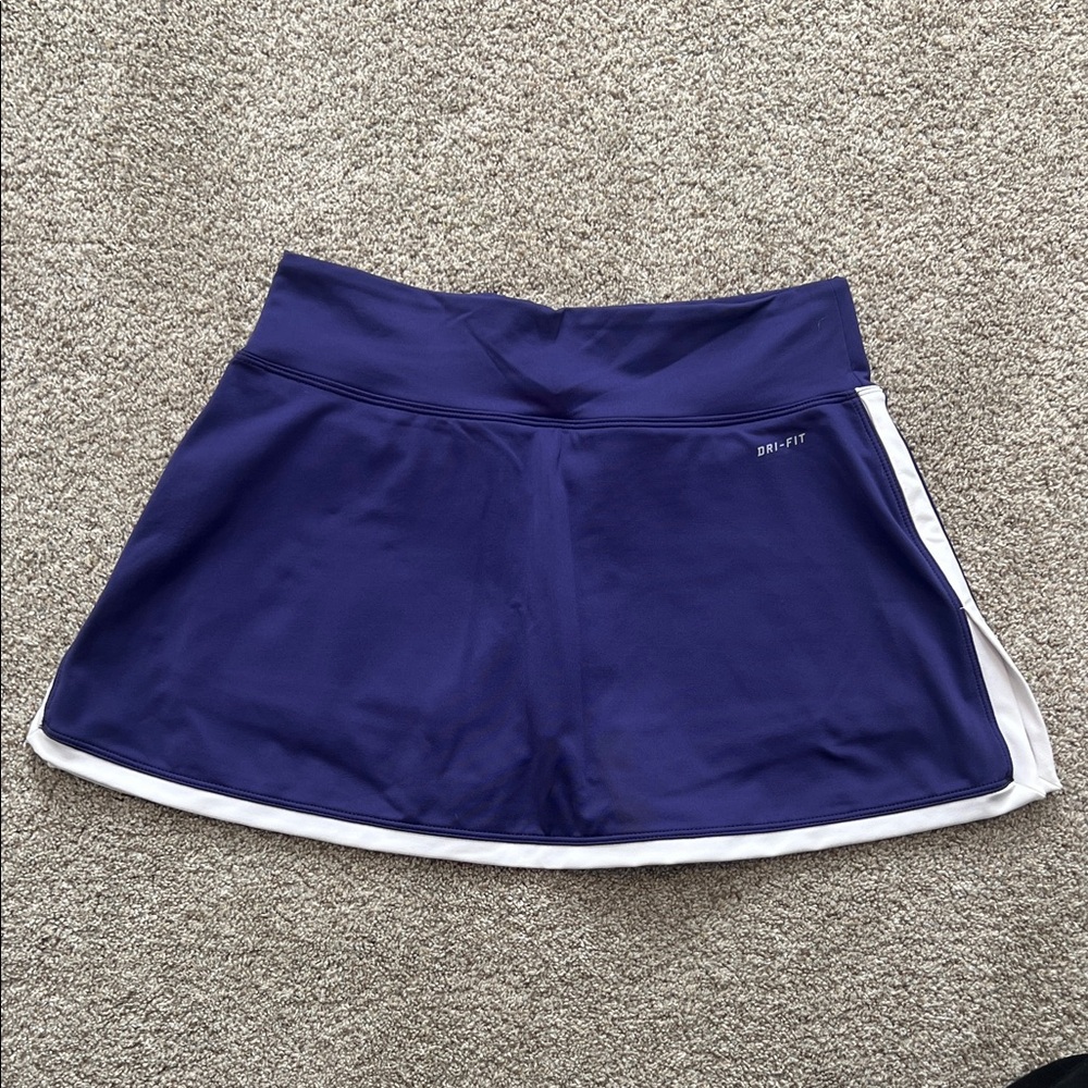 Nike Purple and White Tennis Skort - Picture 4 of 5